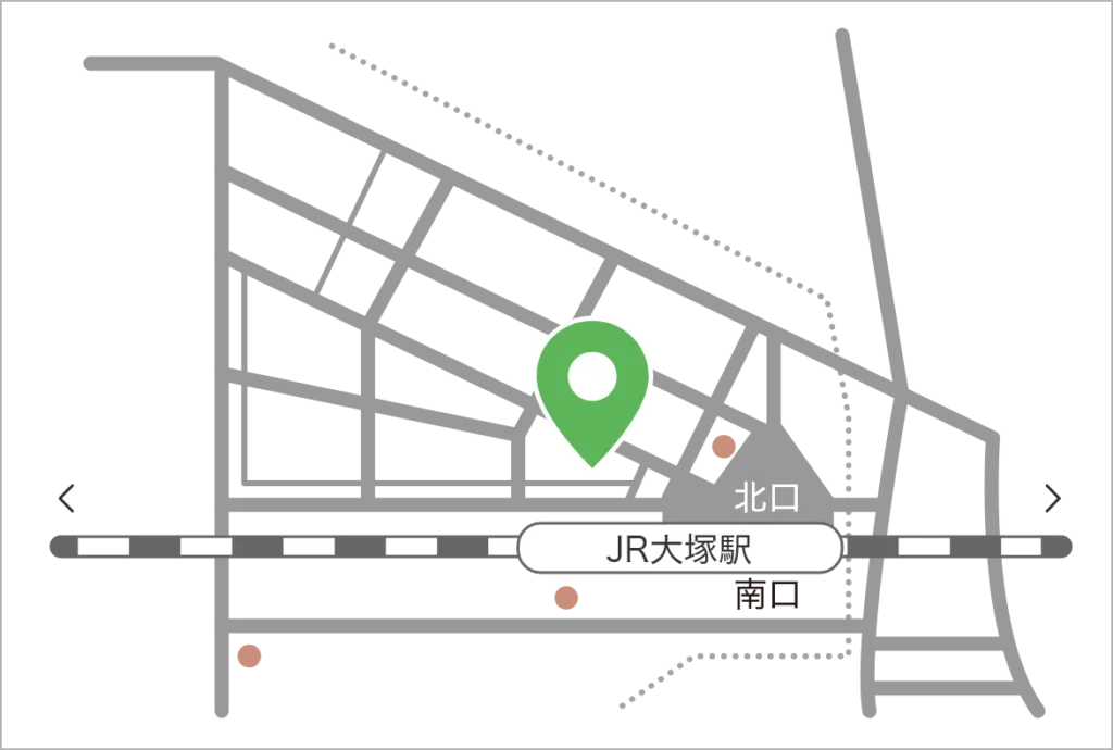 電車でご来院の方